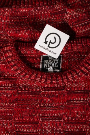 Ανδρικό πουλόβερ Rusty Neal, Μέγεθος XL, Χρώμα Κόκκινο, Τιμή 13,67 €