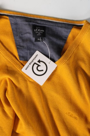 Мъжки пуловер S.Oliver, Размер XL, Цвят Жълт, Цена 19,94 лв.