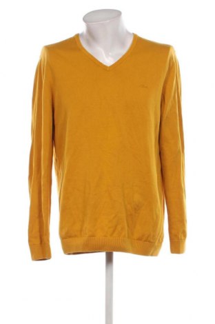 Ανδρικό πουλόβερ S.Oliver, Μέγεθος XL, Χρώμα Κίτρινο, Τιμή 10,54 €