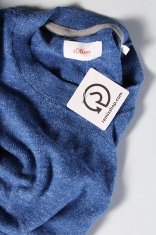 Ανδρικό πουλόβερ S.Oliver, Μέγεθος XXL, Χρώμα Μπλέ, Τιμή 13,67 €