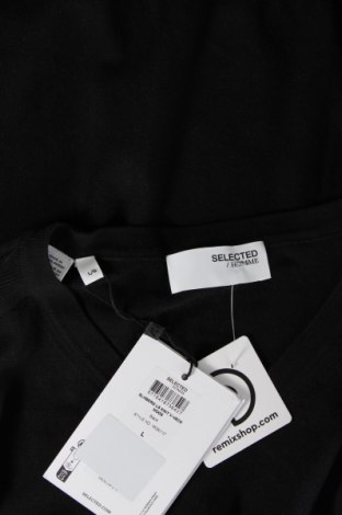 Pánsky sveter  Selected Homme, Veľkosť L, Farba Čierna, Cena  27,78 €