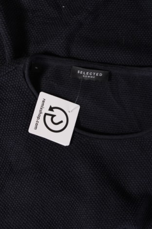 Ανδρικό πουλόβερ Selected Homme, Μέγεθος XL, Χρώμα Μπλέ, Τιμή 21,03 €