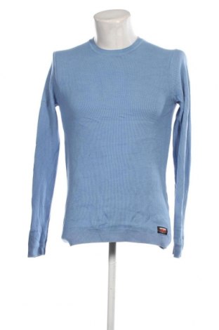 Herrenpullover Superdry, Größe S, Farbe Blau, Preis 24,53 €