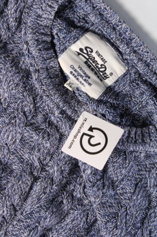 Мъжки пуловер Superdry, Размер XL, Цвят Син, Цена 44,65 лв.