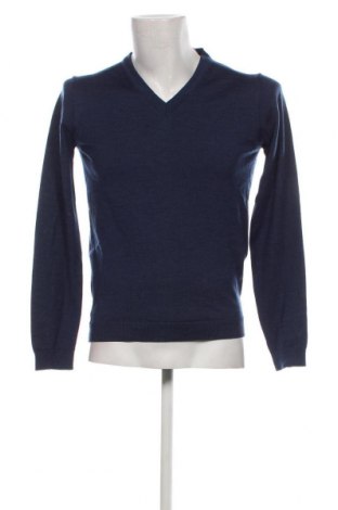 Ανδρικό πουλόβερ Theo, Μέγεθος M, Χρώμα Μπλέ, Τιμή 10,23 €