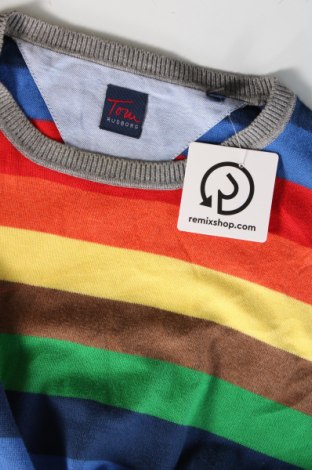 Мъжки пуловер Tom Rusborg, Размер L, Цвят Многоцветен, Цена 58,90 лв.