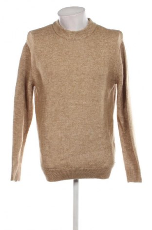 Мъжки пуловер Tom Tailor, Размер L, Цвят Бежов, Цена 22,10 лв.