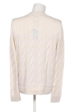 Мъжки пуловер Tommy Hilfiger, Размер L, Цвят Екрю, Цена 121,80 лв.