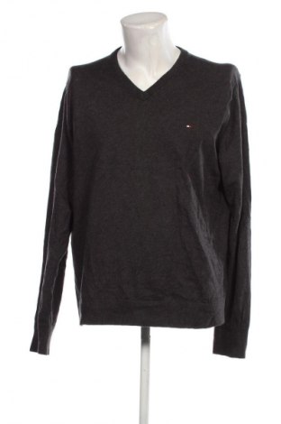Мъжки пуловер Tommy Hilfiger, Размер 3XL, Цвят Сив, Цена 89,00 лв.