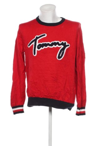 Pulover de bărbați Tommy Hilfiger, Mărime L, Culoare Roșu, Preț 292,76 Lei