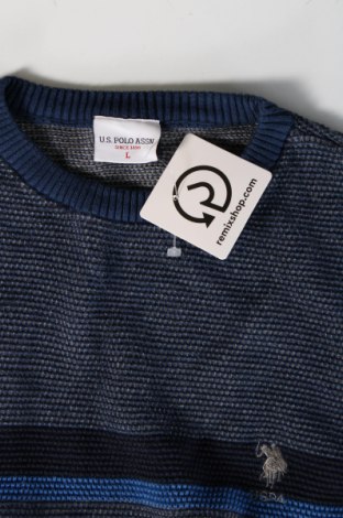 Ανδρικό πουλόβερ U.S. Polo Assn., Μέγεθος L, Χρώμα Μπλέ, Τιμή 19,03 €