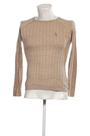 Herrenpullover U.S. Polo Assn., Größe XS, Farbe Beige, Preis 32,36 €