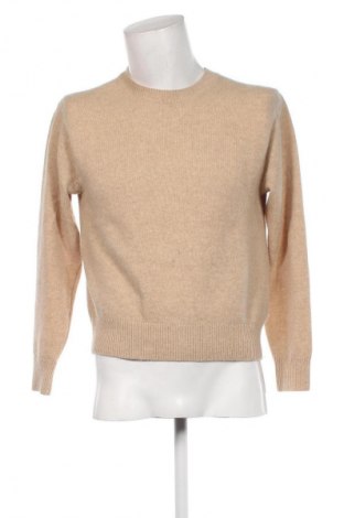 Мъжки пуловер Uniqlo, Размер S, Цвят Бежов, Цена 19,94 лв.