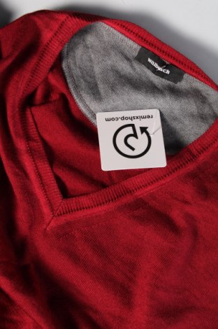Мъжки пуловер Walbusch, Размер L, Цвят Червен, Цена 58,90 лв.