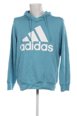 Herren Sweatshirt Adidas, Größe L, Farbe Blau, Preis € 38,27