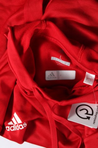 Ανδρικό φούτερ Adidas, Μέγεθος L, Χρώμα Κόκκινο, Τιμή 34,02 €