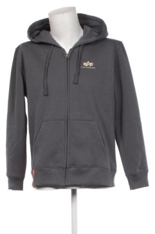 Herren Sweatshirt Alpha Industries, Größe L, Farbe Grau, Preis € 63,92