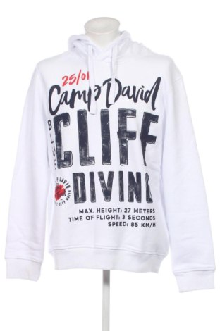 Férfi sweatshirt Camp David, Méret XXL, Szín Fehér, Ár 26 216 Ft