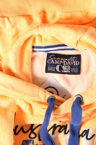 Ανδρικό φούτερ Camp David, Μέγεθος XXL, Χρώμα Πορτοκαλί, Τιμή 32,32 €