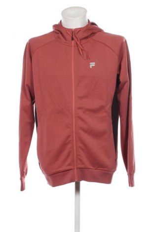 Herren Sweatshirt FILA, Größe L, Farbe Aschrosa, Preis 35,16 €