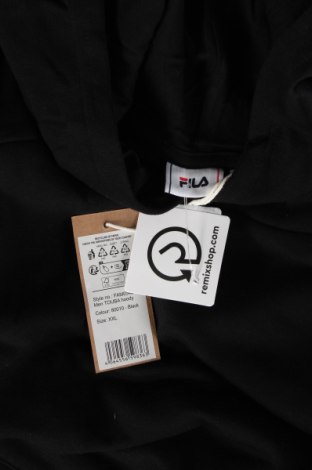 Ανδρικό φούτερ FILA, Μέγεθος XXL, Χρώμα Μαύρο, Τιμή 38,35 €