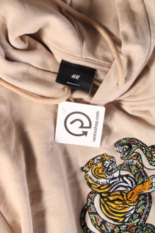Herren Sweatshirt H&M, Größe M, Farbe Beige, Preis € 12,11