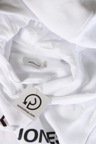 Herren Sweatshirt Jack & Jones, Größe S, Farbe Weiß, Preis 21,14 €