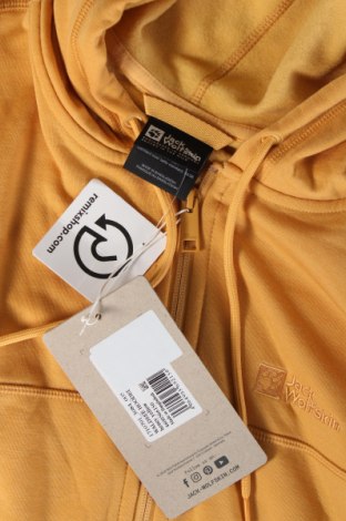 Herren Sweatshirt Jack Wolfskin, Größe XL, Farbe Gelb, Preis 35,16 €
