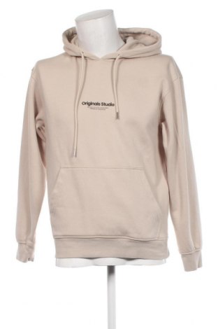 Herren Sweatshirt Originals By Jack & Jones, Größe M, Farbe Beige, Preis 13,74 €