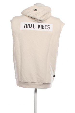 Herren Sweatshirt Viral Vibes, Größe L, Farbe Ecru, Preis € 23,97