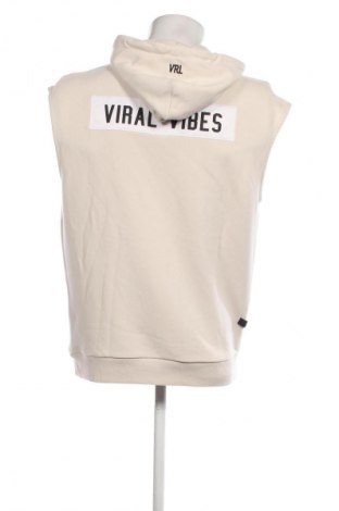 Herren Sweatshirt Viral Vibes, Größe M, Farbe Ecru, Preis € 23,97