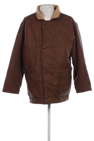 Pánska kožená bunda , Veľkosť L, Farba Hnedá, Cena  27,78 €