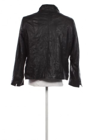 Ανδρικό δερμάτινο μπουφάν, Μέγεθος M, Χρώμα Μαύρο, Τιμή 16,67 €