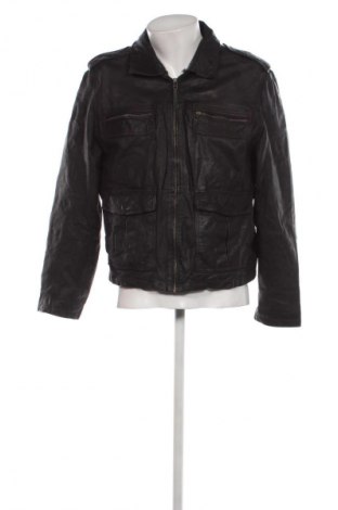 Pánska kožená bunda , Veľkosť S, Farba Čierna, Cena  27,78 €