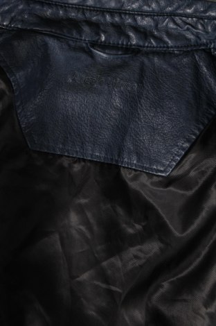 Pánska kožená bunda  Angelo Litrico, Veľkosť L, Farba Modrá, Cena  27,78 €