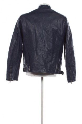Pánska kožená bunda  Angelo Litrico, Veľkosť L, Farba Modrá, Cena  27,78 €