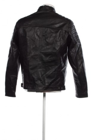 Ανδρικό δερμάτινο μπουφάν Core By Jack & Jones, Μέγεθος XL, Χρώμα Μαύρο, Τιμή 29,69 €