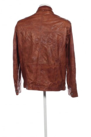 Pánska kožená bunda  Engbers, Veľkosť L, Farba Hnedá, Cena  70,48 €