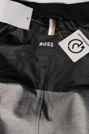 Pánská kožená bunda  Hugo Boss, Velikost M, Barva Černá, Cena  14 583,00 Kč