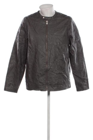 Pánska kožená bunda  Identic, Veľkosť XL, Farba Sivá, Cena  27,78 €