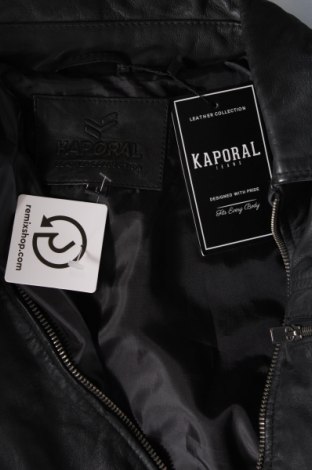 Pánska kožená bunda  Kaporal, Veľkosť L, Farba Čierna, Cena  159,64 €