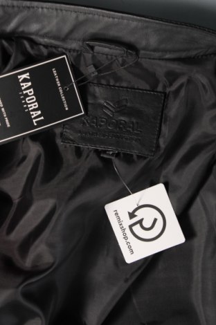 Pánská kožená bunda  Kaporal, Velikost M, Barva Černá, Cena  3 071,00 Kč