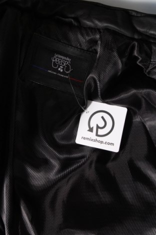 Pánska kožená bunda  Le Temps Des Cerises, Veľkosť L, Farba Čierna, Cena  168,04 €