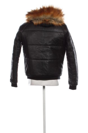 Pánska kožená bunda  Le Temps Des Cerises, Veľkosť M, Farba Čierna, Cena  109,23 €