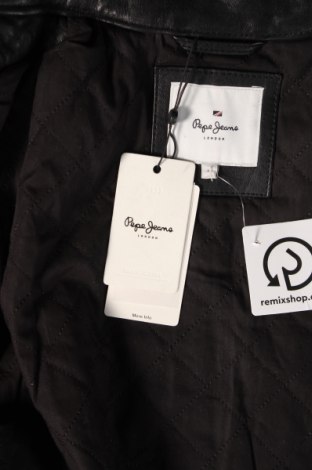 Pánská kožená bunda  Pepe Jeans, Velikost L, Barva Černá, Cena  7 478,00 Kč