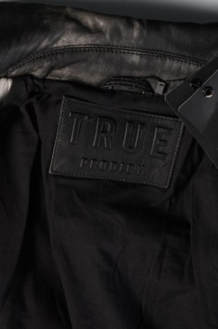 Ανδρικό δερμάτινο μπουφάν Trueprodigy, Μέγεθος XXL, Χρώμα Μαύρο, Τιμή 357,22 €