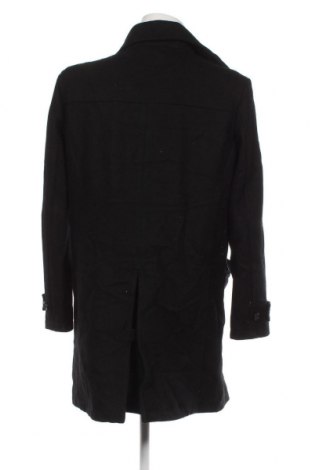 Мъжко палто H&M, Размер XL, Цвят Черен, Цена 66,34 лв.
