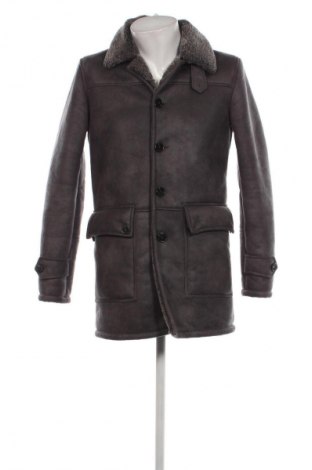 Palton de bărbați Zara Man, Mărime M, Culoare Gri, Preț 145,39 Lei