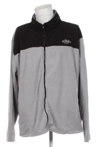 Ανδρικό μπουφάν fleece Atlas For Men, Μέγεθος 5XL, Χρώμα Γκρί, Τιμή 22,91 €