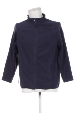 Herren Fleecejacke Sports, Größe L, Farbe Blau, Preis 14,54 €